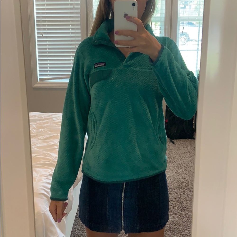 Patagonia Teal Pullover